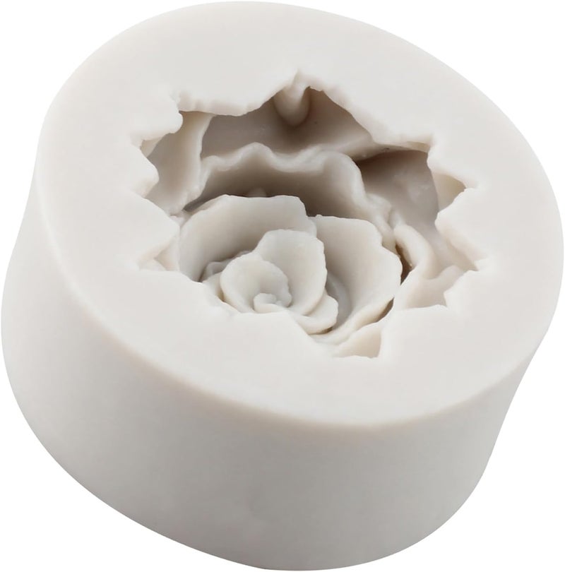 TAOXIBEI Rose Flower Polymer Clay Molds Flower Silicone Mold for DIY Crafts Epoxy Resin Casting Air Dry Polymer Clay Plaster Jewelry Making - Image 5